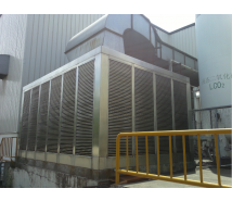 75Kw不銹鋼中央環(huán)保空調安裝（超遠距離送風，崗位降溫神器）